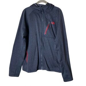 The North Face Skyline Fleece Full Zip Fleece Jacket Gray Men Size Large